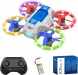 +Teeggi Mini Dron z LED dla Dzieci, Zdalnie Sterowany Quadcopter