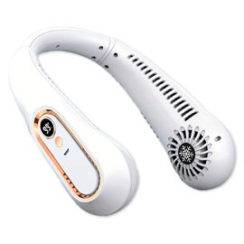 Wentylator na szyję Coolio przenośny 5 prędkości cichy wydajny  akumulator