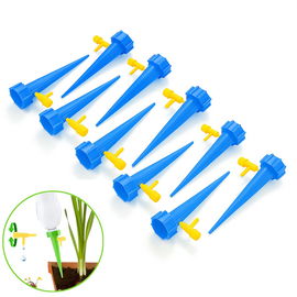 Nawadniacze kropelkowe do kwiatów roślin 10 szt na butelki PET z kranikiem