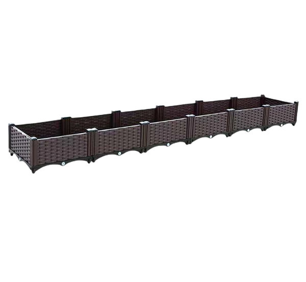 Grządka podwyższana modułowa 240 x 40 x 22 cm Multiflex 22
