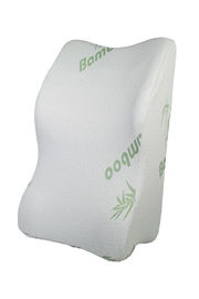 Poduszka anatomiczna za plecy na krzesło Memory Bamboo 38 x 63 x 22 cm