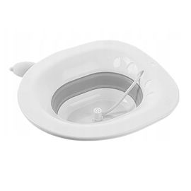 Przenośny bidet z pompką składany turystyczny nakładka na sedes