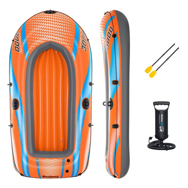 Ponton dmuchany Kondor Elite 3000 zestaw wiosła pompka Bestway #61145