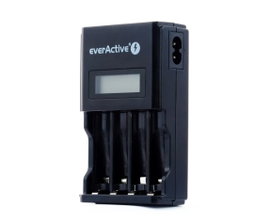 Ładowarka do baterii akumulatorków everActiv NC-450 Black