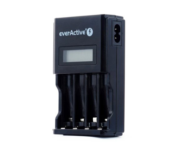 Ładowarka do baterii akumulatorków everActiv NC-450 Black