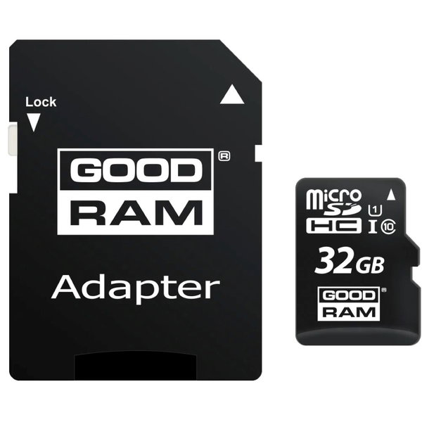 Karta pamięci GoodRam microSD 32GB z adapterem SD