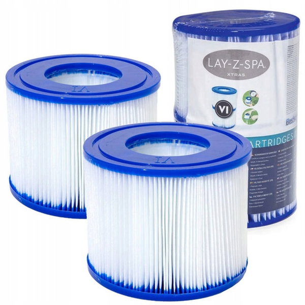 Zapas do filtracji VI filtr kartuszowy do LAY-Z-SPA 2 szt Bestway 60311