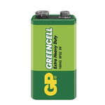 Bateria cynkowo-chlorkowa GP 9V (6F22) 1 szt