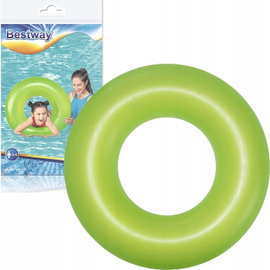 Koło dmuchane do pływania Frosted Neon 76 cm Bestway 36024 zielony neon