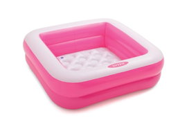 Basen dmuchany brodzik 85x85x25 cm Intex 57100 różowy