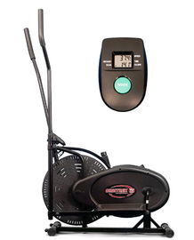 Orbitrek mechaniczny Klasik z wyświetlaczem i regulacją oporu, cicha praca