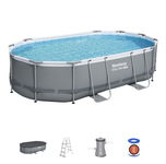Basen 488 x 305 x 107 Steel Pro Max z konstrukcją zestaw 56448 Bestway