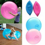 MEGA BAŃKA PIŁKA 120 cm BUBBLE BALL 2w1