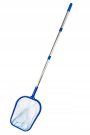 SITKO DO BASENU BASENOWE Z TELESKOP. RĄCZKĄ 154cm