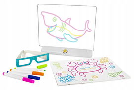 TABLICA 3D DO NAUKI RYSOWANIA MALOWANIA LED DLA DZIECI