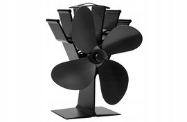 WENTYLATOR KOMINKOWY 4-SKRZYDŁOWY ZASILANY CIEPŁEM