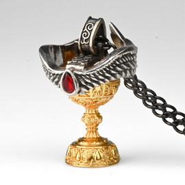 Blood Angel Chalice | 8 cm | Metal | Gaming Pendant | Warhammer 40k
