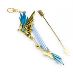 Skyward Harp Bow | Metal | 17 cm | Key ring | Genshin Impact