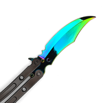 Butterfly Knife | 22 cm | Metal | Brelok | Counter Strike