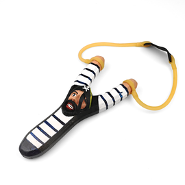 Pirat | 24 cm | Drewno | Proca | Broń Drewniana