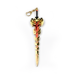 Gold Crimson Sword | Metal | 22 cm | Brelok | Genshin Impact