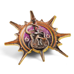 Rogue Class Badge | 10 cm | Metal | Przypinka | Baldur’s Gate 3