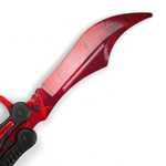 Scarlet Web | 20 cm | Metal | Nieostry Nóż | Counter Strike