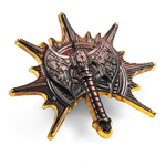 Barbarian Class Badge | 10 cm | Metal | Przypinka | Baldur’s Gate 3