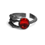 Fire Clutch | Rozmiar Regulowany | Metal | Pierścień | Dark Souls