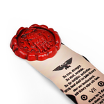 Seal Of Purity Imperial Fists | 8 cm | Metal Żywica | Przypinka | Warhammer 40k