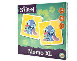Gra karciana Memo dla dzieci logiczna zapamiętywanie Disney Stitch 3+
