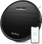Redkey R2 Robot Sprzątający Zdalne Sterowanie Aplikacją Czarny Używany