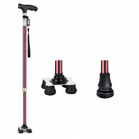 Kule KCareU Antypoślizgowe czerwone ultralekka regulacja wysokości