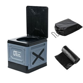 Toaleta przenośna Ynzeyx szara 9.8l kompaktyczny design