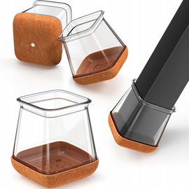 Zaślepki Producent przezroczysty 20-25.9mm antypoślizgowe silikonowe