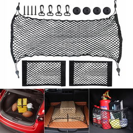 Siatka do bagażnika samochodowego 110x60cm 2 organizery 40x25cm