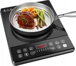 Kuchenka indukcyjna KITCANIS 2000W ultradźwiękowy sensor bezpieczeństwo