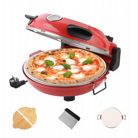 YIBAKE Elektryczny Piec Do Pizzy Płyta Ogniotrwała 32cm 420°C