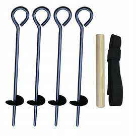 Słupki ogrodowe ABCCANOPY kotwa gruntowa 38cm do trampoliny