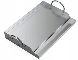Płyta grillowa stal nierdzewna ONLYFIRE prostokątny 46 x 32 cm