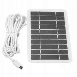 Przenośny Panel Słoneczny Agatige Z Ładowarką USB Do Telefonu 2W 5V