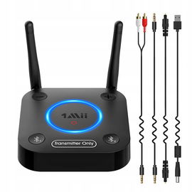TRANSMITER BLUETOOTH DO TELEWIZORA, ADAPTER BLUETOOTH 5.0 DO STEREO 1MII