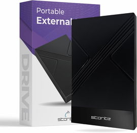 Storite Dysk Zewnętrzny 1TB Typ C USB 3.1 Superszybki Do Telefonów PC Mac