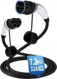 Kabel Ładowania EVIEUN Typ 2 7,2kW 32A 1-Fazowy 3m Do Samochodów EV