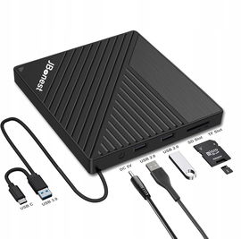 Przenośna Nagrywarka JBonest DVD RW do Laptopa PC Mac Linux