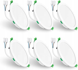 Reflektor LED wpuszczany ALUSSO 22W jak 220W 3CCT IP44 1900lm Ø220mm