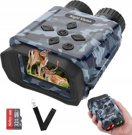 Lornetka noktowizyjna Noktowizor 1080P z IR zoomem i zapisem wideo HD 36 MP