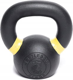 Kettlebell Kings 4kg żeliwny czajnik z powłoką proszkową