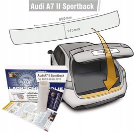 Lackschutzshop Folia Ochronna Audi A7 Sportback II 2019+ 
