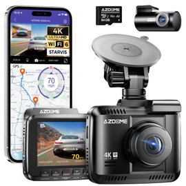 AZDOME GS63H PRO Wideorejestrator 4K UHD z GPS i WiFi kamera samochodowa
